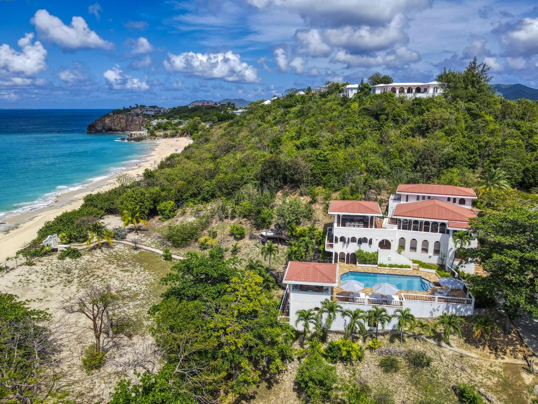 5 - Joie de Vivre - Bird_s Eye View of Property with Ocean 3